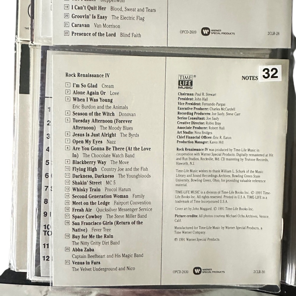 Variety of CD inserts no CD just the original inserts , Rolling Stones, Beatles,